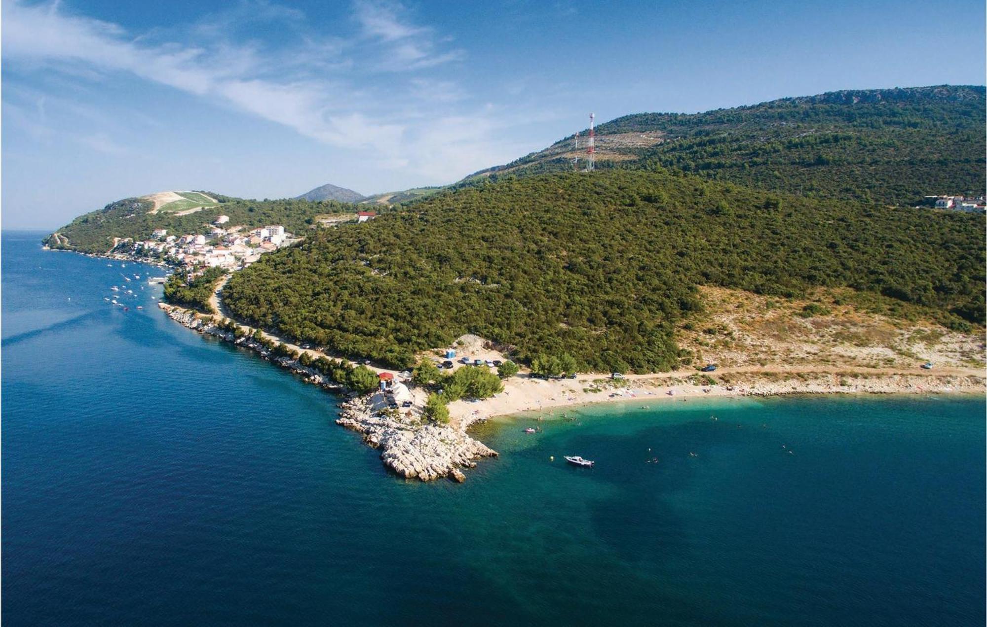 Lovely Apartment In Komarna With House Sea View Klek Dış mekan fotoğraf